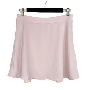Tobi Pastel Pink Flare Mini Skirt